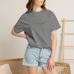 I don't explain myself anymore T-shirt | Minimal Typography Back Print