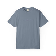 I don't explain myself anymore T-shirt | Minimal Typography Back Print