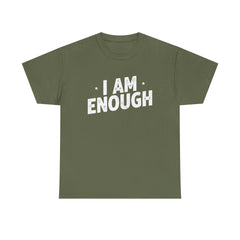 I Am Enough statement tee | Motivational affirmation shirt