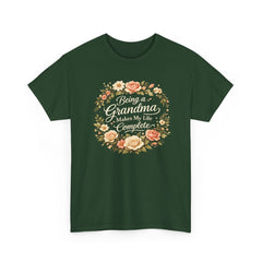 Being a Grandma Makes My Life Complete – Floral Grandma Shirt