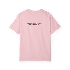 I don't explain myself anymore T-shirt | Minimal Typography Back Print