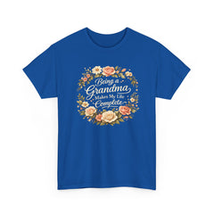 Being a Grandma Makes My Life Complete – Floral Grandma Shirt